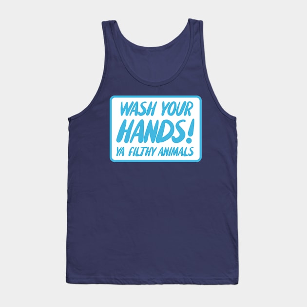 Wash Your Hands Tank Top by deadright